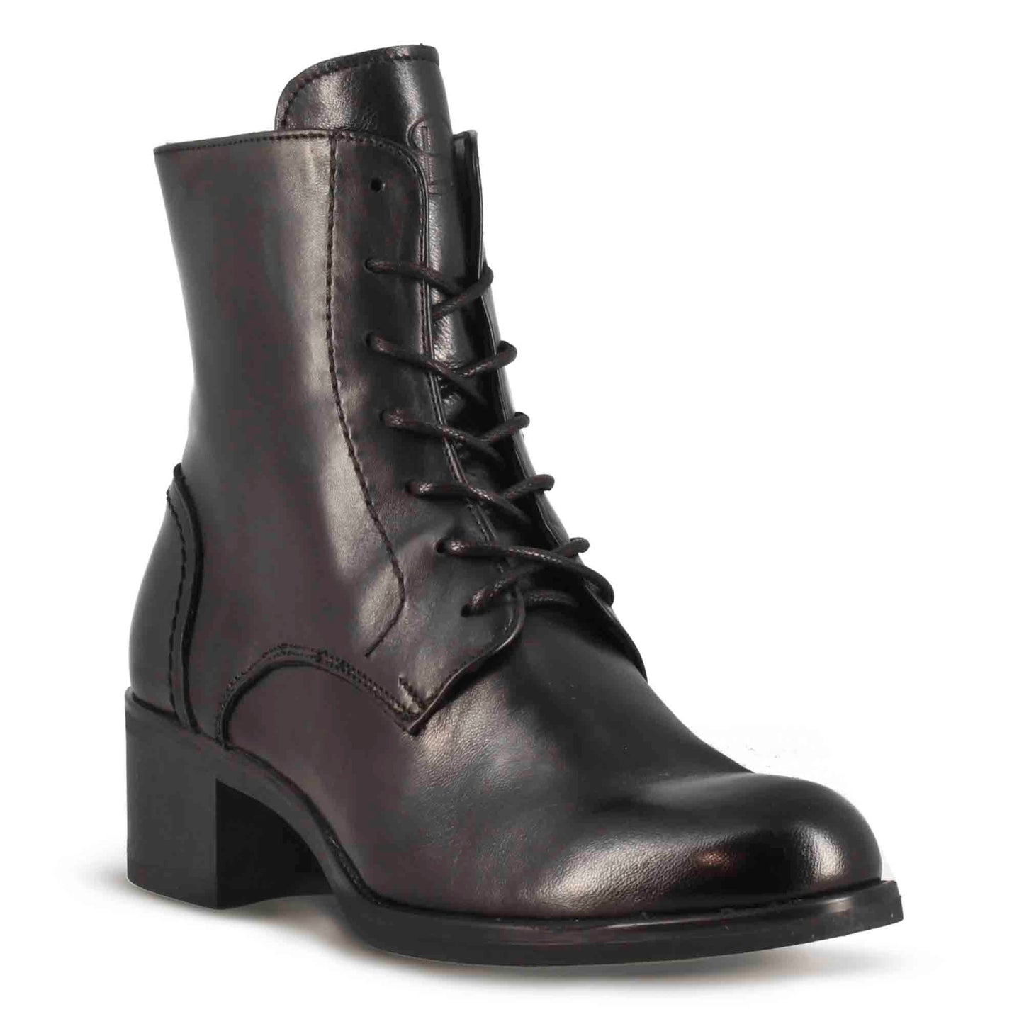 Women's leather ankle boot