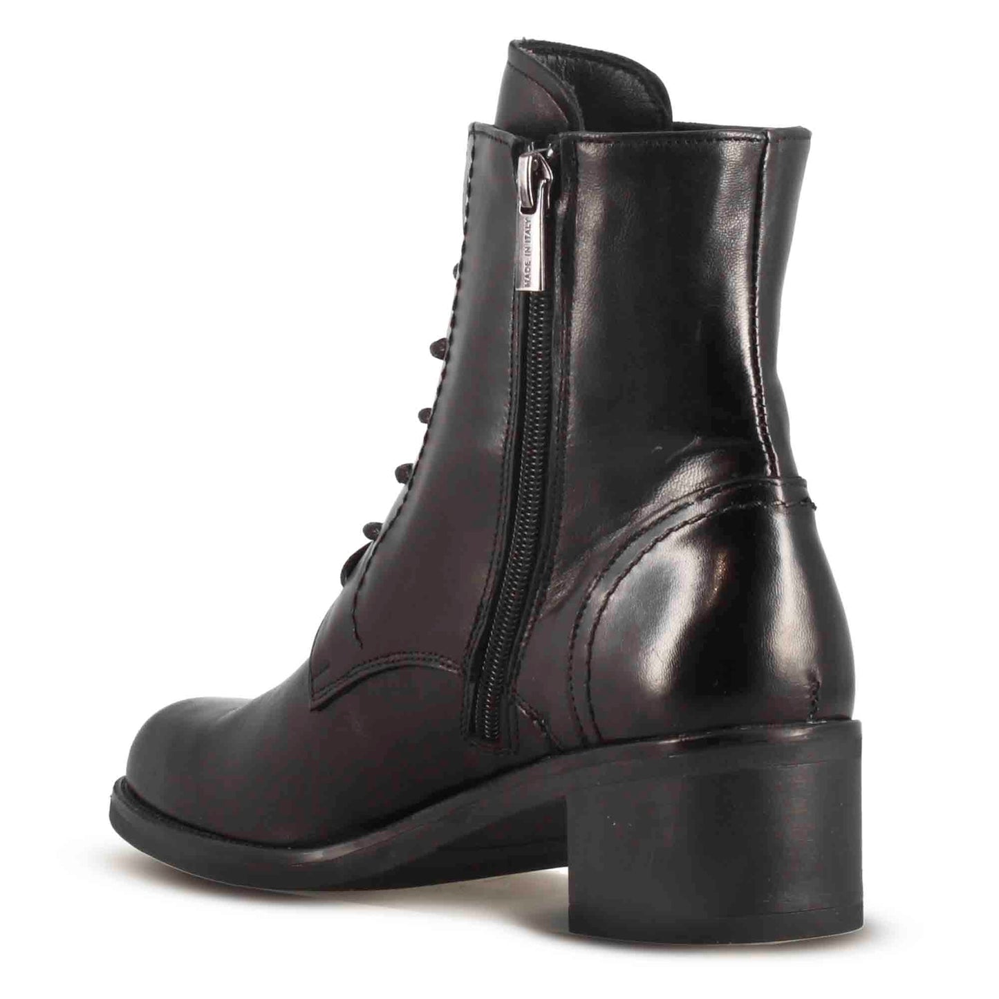 Women's leather ankle boot