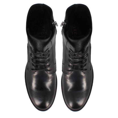 Women's leather ankle boot