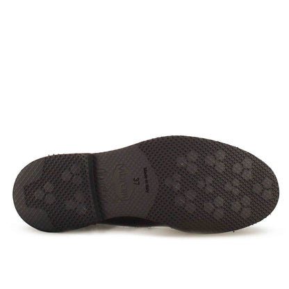 Stivaletto Chelsea brogue da donna